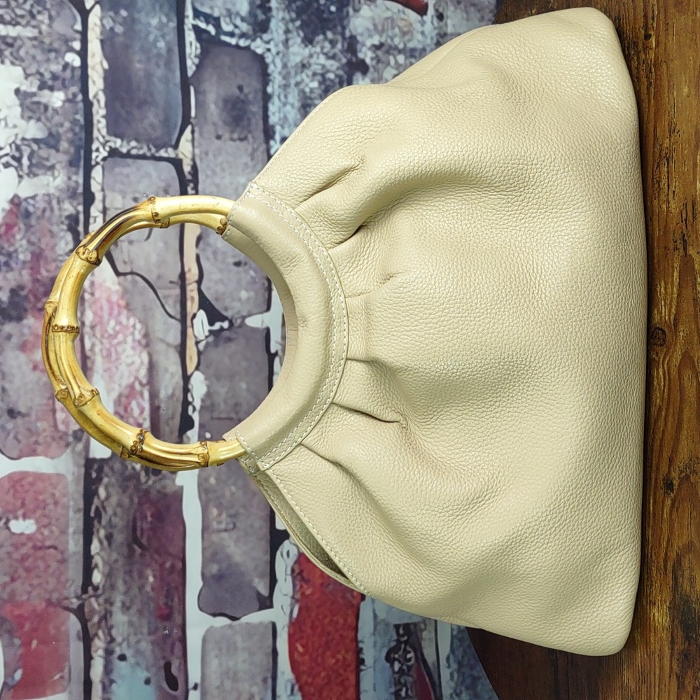 MAXX New York Pebbled Leather Top Handle Bag